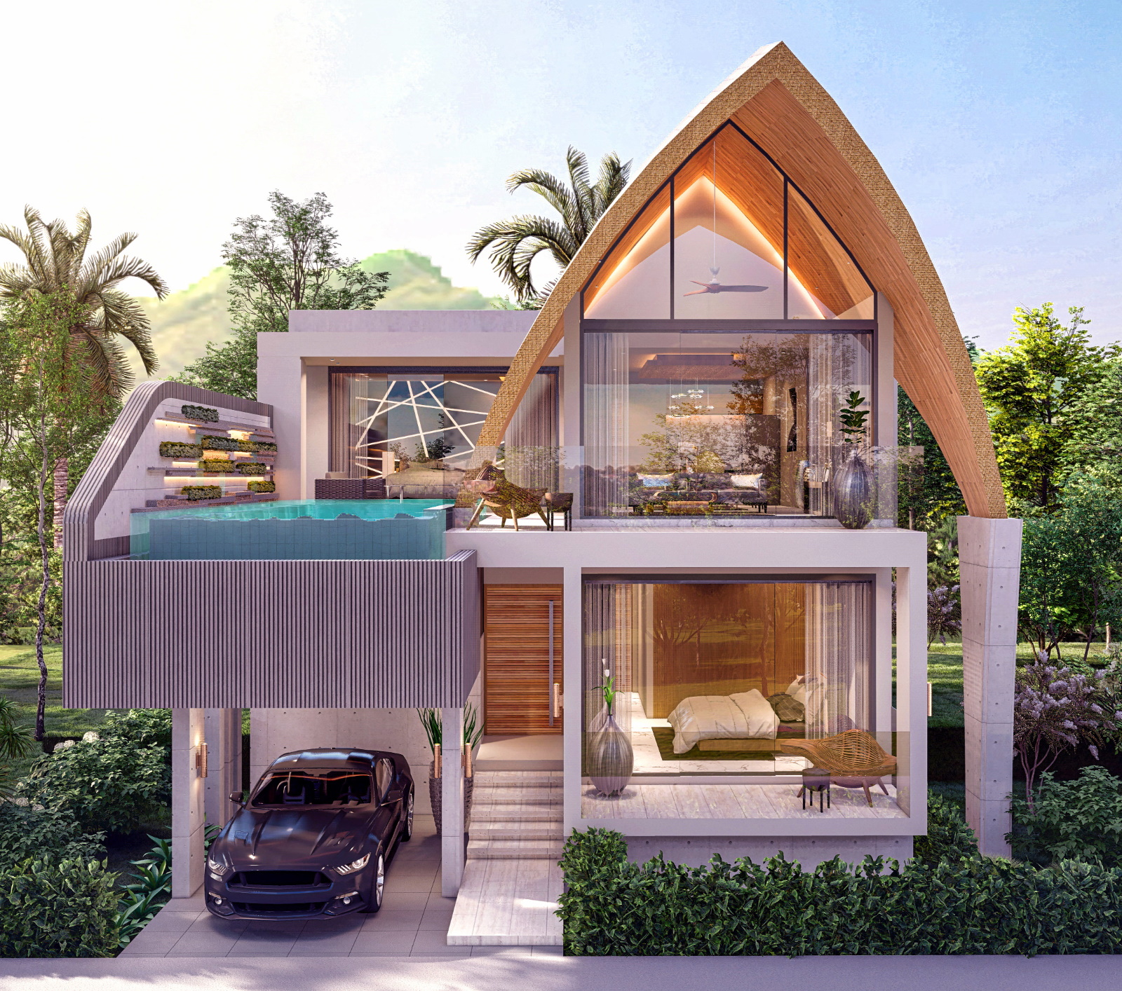 High return on investment, Koh Samui seaview villa