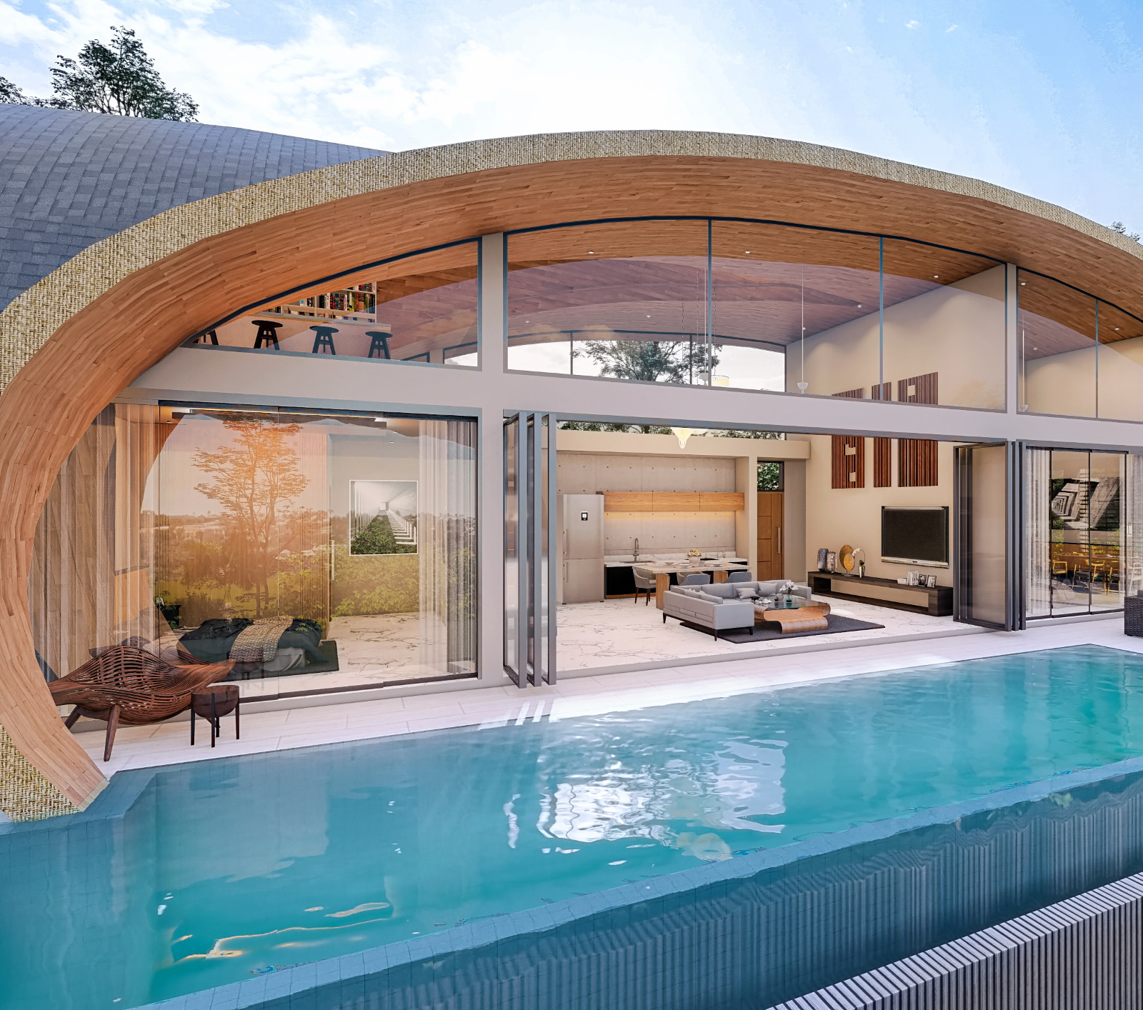 Premium quality construction, Santi Pura Villas, Koh Samui