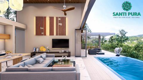 Vila Type B - Living Area
