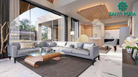 Villa Type A - Living Area